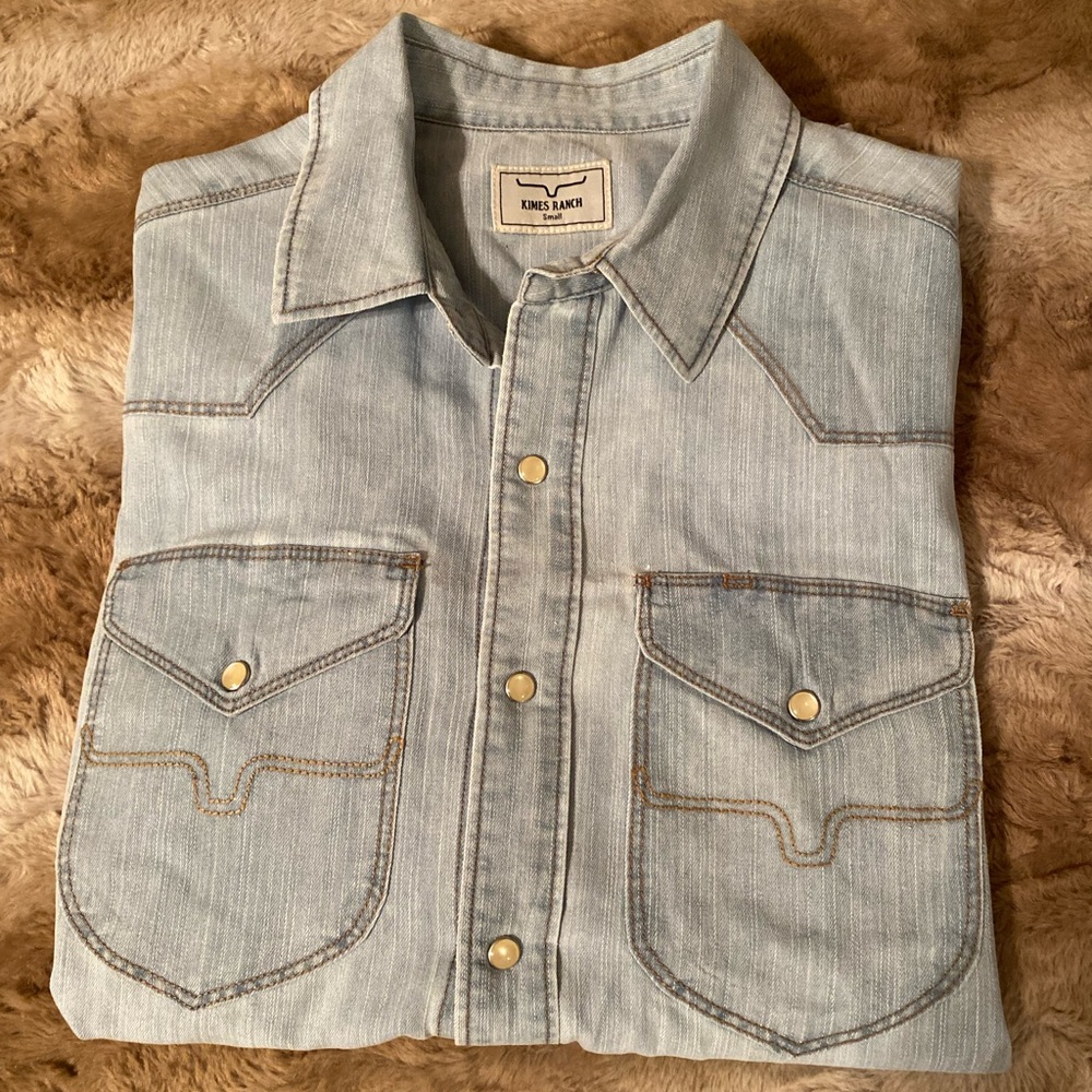 Kimes Ranch Mens Pearl Snap Shirt